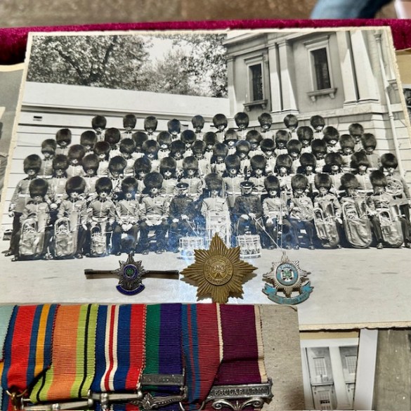 Irish Guards Medals 5